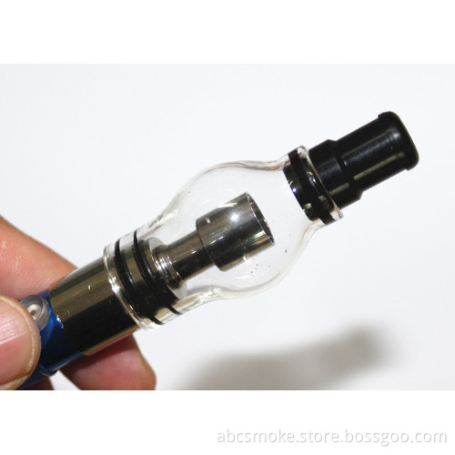 Newest Style Bulb Shape or Cylinder Shape Glass Globe Vaporizer Atomizer